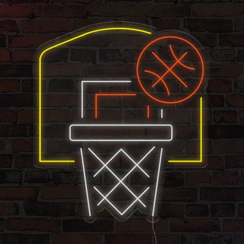 Basketball 2 - LED neon dekoráció