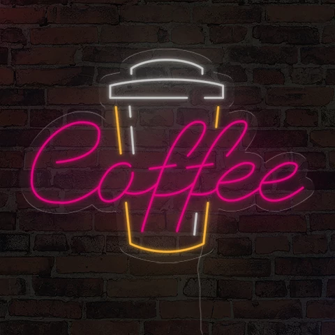Coffee - LED neon dekoráció