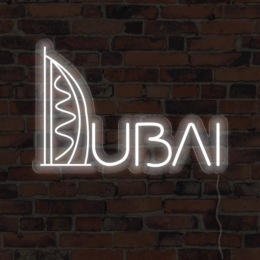 Dubai - LED neon dekoráció