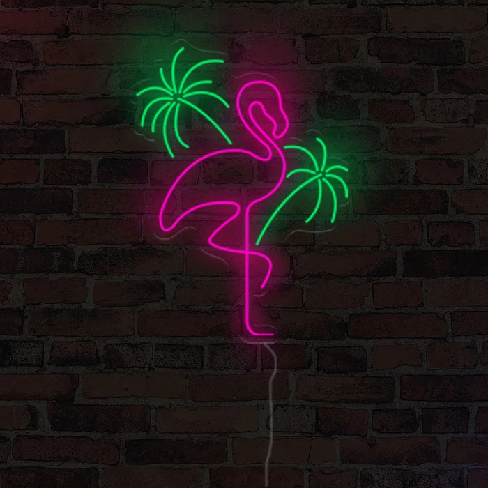 Flamingo - LED neon dekoráció