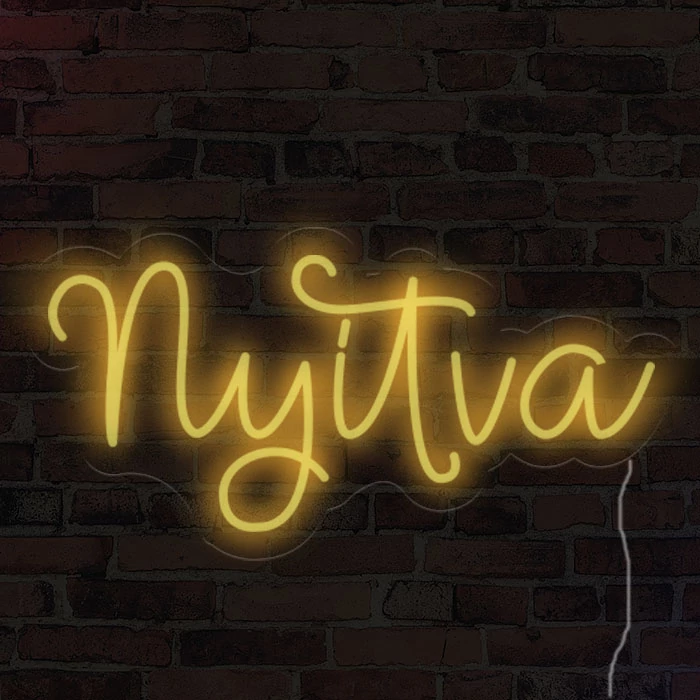 Nyitva - LED neon dekoráció